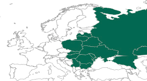 карта Восточная Европа